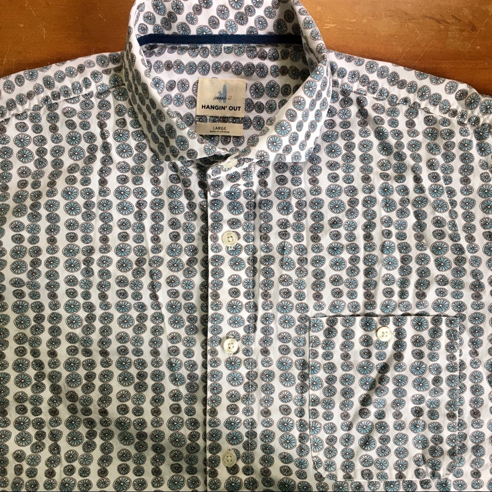 Johnnie-O | Blue Citrus “Hangin’ Out” Shirt